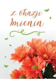 Karnet B6 Imieniny