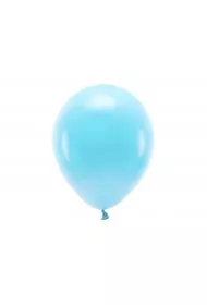 PartyDeco Balony Eco jasno niebieskie 30 cm