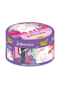Puzzle 30 el. Jednoro�ce + ksi��ka Wilga Play