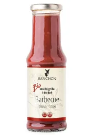Sanchon Sos barbecue wega�ski bezglutenowy 210 ml Bio