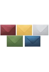 Koperty B6 per�owe mix 50szt KB6_OGPER_532, Pol-Mak