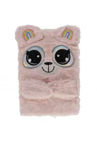 Starpak Notes pluszowy A5 Pink Big Eyes