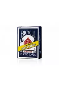 Bicycle Rider Back, karty plastikowe, niebieskie