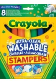 Crayola Markery stempelki super spieralne 8 sztuk