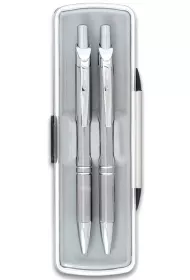 Penmate Komplet D�ugopis + O��wek B+M Lux srebrny