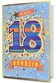 Pan Dragon Karnet Urodziny Osiemnastka