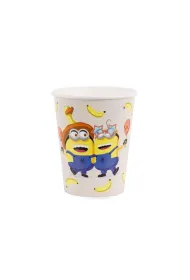 PartyDeco Kubeczki Minionki 250ml