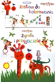 Marzipan. �yrafa i przyjaciele + kredki