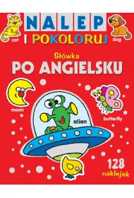 Nalep i pokoloruj. S��wka po angielsku