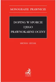 eBook Doping w sporcie i jego prawnokarne oceny pdf