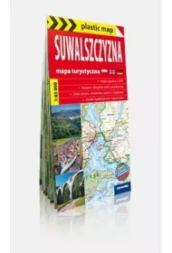 Suwalszczyzna. Foliowana mapa turystyczna 1:85 000