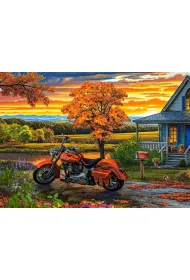 Puzzle 180 el. Autumn Ride Castorland