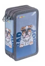 Gimboo Pi�rnik z wyposa�. 3-komorowy Bulldog szary