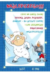 Stamp Karnet Smile B6 + koperta. Wz�r nr 04