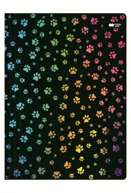 Teczka z gumk� A4 Miaow czarna HAPPY COLOR