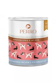 Perro Jagnicina z dyni karma mokra dla psw dorosych 800 g