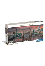 Puzzle 1000 el. Panorama - Across The River Thames Clementoni