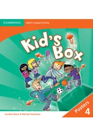 Kid's Box 4. Posters 59.4x84.0x1.4 cm