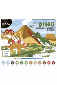 Malowanie po numerach - Dinozaury Derform