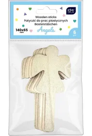 Interdruk Patyczki drewniane 6 szt Angels