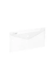 Grand Koperta na zatrzask bia�a 22.5 x 12.4 cm