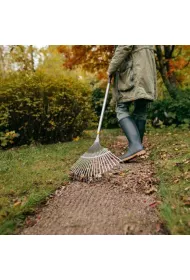 Fiskars Grabie do lici metalowe wachlarzowe ergonomic