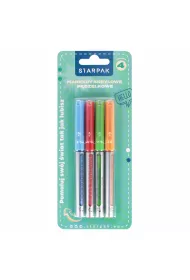 Starpak Marker akrylowy w p�dzelku 4 szt.