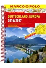 Deutschland Europa 2016/2017 Atlas samochodowy Marco Polo 1:300 000