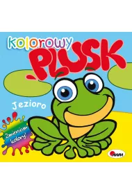 Kolorowy plusk. Jezioro