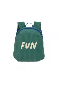 Lassig Plecak mini sztruks Little Gang Fun ocean green