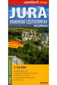 Jura Krakowsko-Cz�stochowska cz�� p�nocna laminowana mapa turystyczna 1:52 000