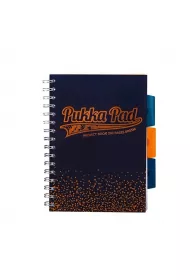 Pukka Pad Ko�ozeszyt A5 Project Book Blush Navy kratka 100 kartek