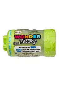 Wonder Factory Never Dry Sand Singles - Lime Green Mga Entertainment