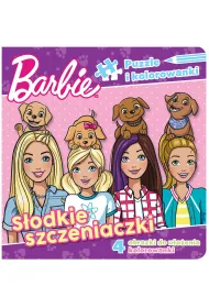 Puzzle i kolorowanki. Barbie. S�odkie szczeniaczki