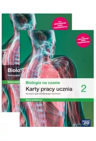 Pakiet Biologia na czasie 2. Podr�cznik i Karty pracy ucznia dla liceum og�lnokszta�c�cego i technikum. Zakres podstawowy. Szko�y ponadpodstawowe