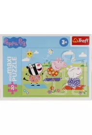 Puzzle 20 el. miniMAXI Beztroski dzie� Peppy 1 Trefl