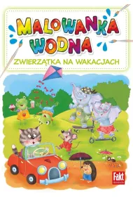 Zwierz�tka na wakacjach. Malowanka wodna