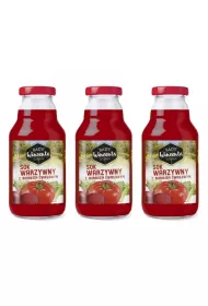 Sady Wincenta Sok warzywny naturalnie mtny toczony Zestaw 3 x 330 ml