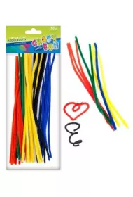 Craft with Fun Ozdoba dekoracyjna druciki powlekane 50 szt.