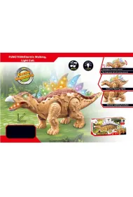 Dinozaur 37cm ze �wiat�em i d�wi�kiem Icom Polska