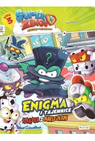 SuperZings Enigma i tajemnice. Ksi��ka z naklejkami. Seria 3