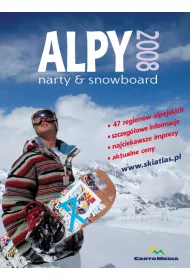 Atlas turystyczny Alpy 2008 Narty Snowboard