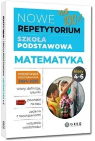 Nowe Repetytorium - szkoa podstawowa. Matematyka, kl. 4-6 - 2024-2026