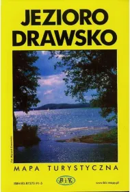 Jezioro Drawsko mapa turystyczna