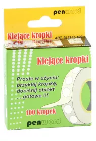 Penword Klejce kropki 100 szt.