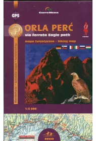 Orla Per� via ferrata Eagle Path. Mapa turystyczna 1:5 000