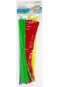 Craft with Fun Ozdoba dekoracyjna druciki powlekane 100 szt.