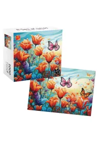 Puzzle 1000 el. Tulipany Askato