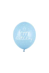 PartyDeco Balony Baby Blue 30 cm