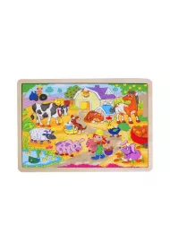 Puzzle drewniane 35 el. Wie� Brimarex